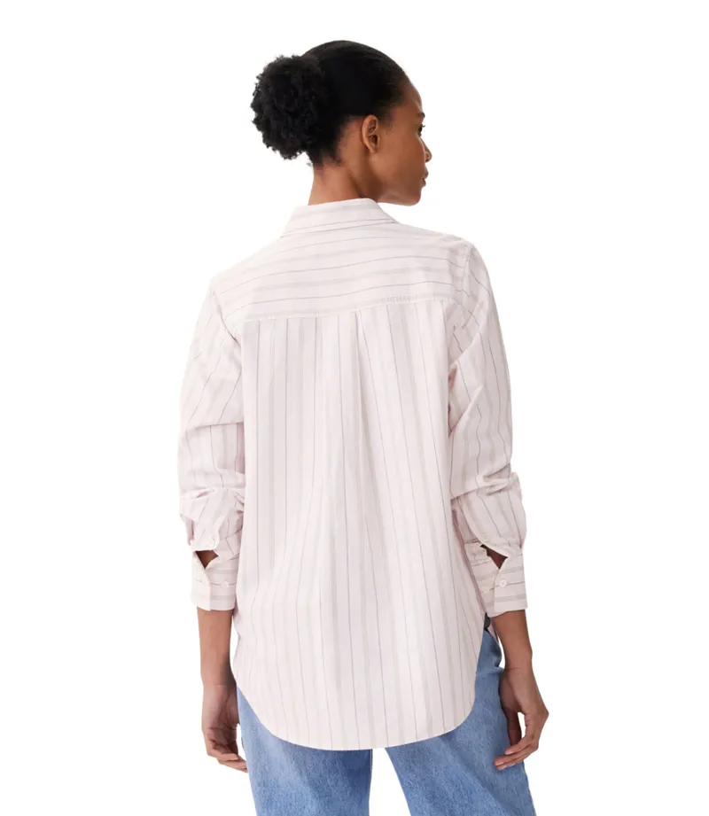 RM Williams Crisp Straight Shirt Pink Green-2